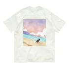 tomodachi-noranekoの海とのら猫 Organic Cotton T-Shirt