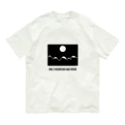 aokoのONLY MOUNTAIN AND MOON オーガニックコットンTシャツ