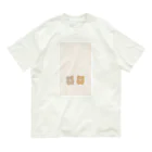 MISHIMAの２頭のくま Organic Cotton T-Shirt