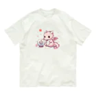 garireoの干支のかわいい龍 オーガニックコットンTシャツ