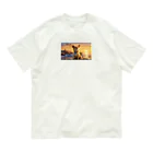 Welina_S-Artのサンセットチワワ Organic Cotton T-Shirt