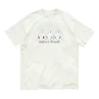 いぬビンゴのOSHI FOOD オーガニックコットンTシャツ