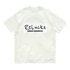 Relucksのロゴデザイン Organic Cotton T-Shirt