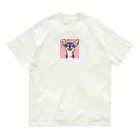 kuchibueyaのチワワ　 オーガニックコットンTシャツ