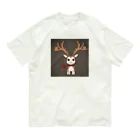 じんパパのトナカイ Organic Cotton T-Shirt