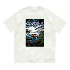 outdoor lifeのcamper  Organic Cotton T-Shirt