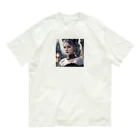 ZZRR12の「猫耳の魔女の叡智と冒険」 ： "The Wisdom and Adventure of the Cat-Eared Witch" Organic Cotton T-Shirt