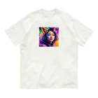 ZZRR12の「色彩の少女の冒険 - Shikisai no Shōjo no Bōken: Adventure of the Girl from the World of Colors」 Organic Cotton T-Shirt