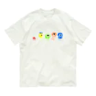 とっと屋の一列クラゲ Organic Cotton T-Shirt