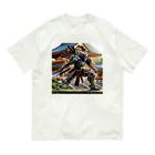 こまイヌ屋たちの十二神将バサラロボ Organic Cotton T-Shirt