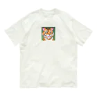 team26funaのトラに夢中 Organic Cotton T-Shirt