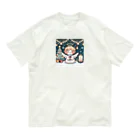 たまき工房の呑(どん)天使のクリスマスデフォルメ Organic Cotton T-Shirt