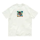 ChicCanvas Boutiqueのハワイで遊ぶ可愛いキャバリア オーガニックコットンTシャツ