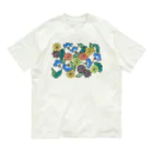 yoshiveggieのHanae Vine Flower Organic Cotton T-Shirt