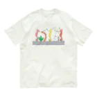 森図鑑の[森図鑑] 仲間に入れて（背景なし） Organic Cotton T-Shirt