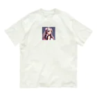 KSK SHOPのセクシー美少女アイドル オーガニックコットンTシャツ