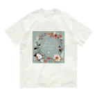 the blue seasonの豊かさの輪 オーガニックコットンTシャツ