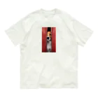 YUTO1126のジッパーから覗く犬 Organic Cotton T-Shirt