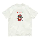 kg_shopの迷子のサンタクロース (ピクセルアート) Organic Cotton T-Shirt