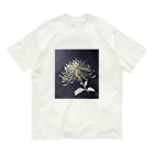 KEIKO's art factoryの菊　2023 オーガニックコットンTシャツ