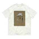 sorbericaの一筆書き三つ編みガール Organic Cotton T-Shirt