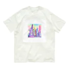 ウィリーの雑貨屋さんのEnchanting Metropolis of the Future オーガニックコットンTシャツ