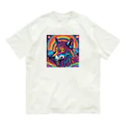 shop.ycのユメウルフ オーガニックコットンTシャツ