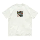 crayon2chanの車　映画 オーガニックコットンTシャツ