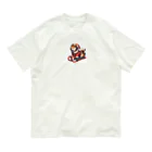 シバライダーロードの柴ライダーサンタ オーガニックコットンTシャツ