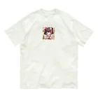 rina-suzuの新春の可愛い女の子 オーガニックコットンTシャツ