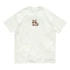 mitsu5872のほのぼのアライグマ家族物語 Organic Cotton T-Shirt