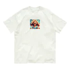 ma114の叫ぶ　女の子グッズ オーガニックコットンTシャツ