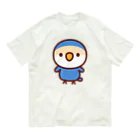 いんこ屋堂のコザクラインコ（バイオレットチェリー） Organic Cotton T-Shirt