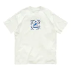 okiteのかごの中の青い鳥 オーガニックコットンTシャツ