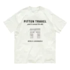 PITTEN PRODUCTSのPITTEN TRAVEL PX WORLD #3-1 オーガニックコットンTシャツ