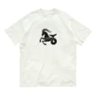 CyberArmadilloのマカラ（山羊座） Makara (Capricorn) Organic Cotton T-Shirt