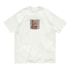 ミシンの猫 オーガニックコットンTシャツ