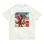 KenySignsのお年始の辰くんのイラストグッズ Organic Cotton T-Shirt