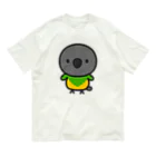 いんこ屋堂のネズミガシラハネナガインコ Organic Cotton T-Shirt