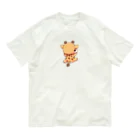 ゆづるの首を使わないキリン オーガニックコットンTシャツ