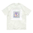 SUNNY24の癒し系で可愛い干支の辰馬さん オーガニックコットンTシャツ