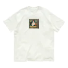 腰楽院オアシスのドット絵　鶏君 Organic Cotton T-Shirt