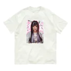 neko_28のスカイブルーの主 Organic Cotton T-Shirt