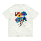 フルスキャ。の幸せのブーケ Organic Cotton T-Shirt