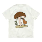 はばたきのキウイとキノコ Organic Cotton T-Shirt