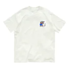 Kujakuの朗読猫 オーガニックコットンTシャツ