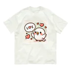 colorsの小鳥のラブちゃん オーガニックコットンTシャツ