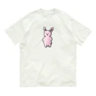 みつまめこshopのポテっとうさぎ Organic Cotton T-Shirt