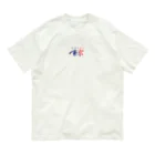 zeR0の東京は青赤だ - TOKYO IS "AOAKA" - オーガニックコットンTシャツ