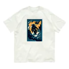 B_store（仮）の宇宙冒険さるかいな Organic Cotton T-Shirt